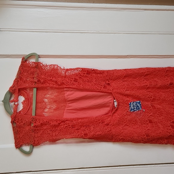 Free People daydream lace slip dress size medium nwt - Picture 6 of 8